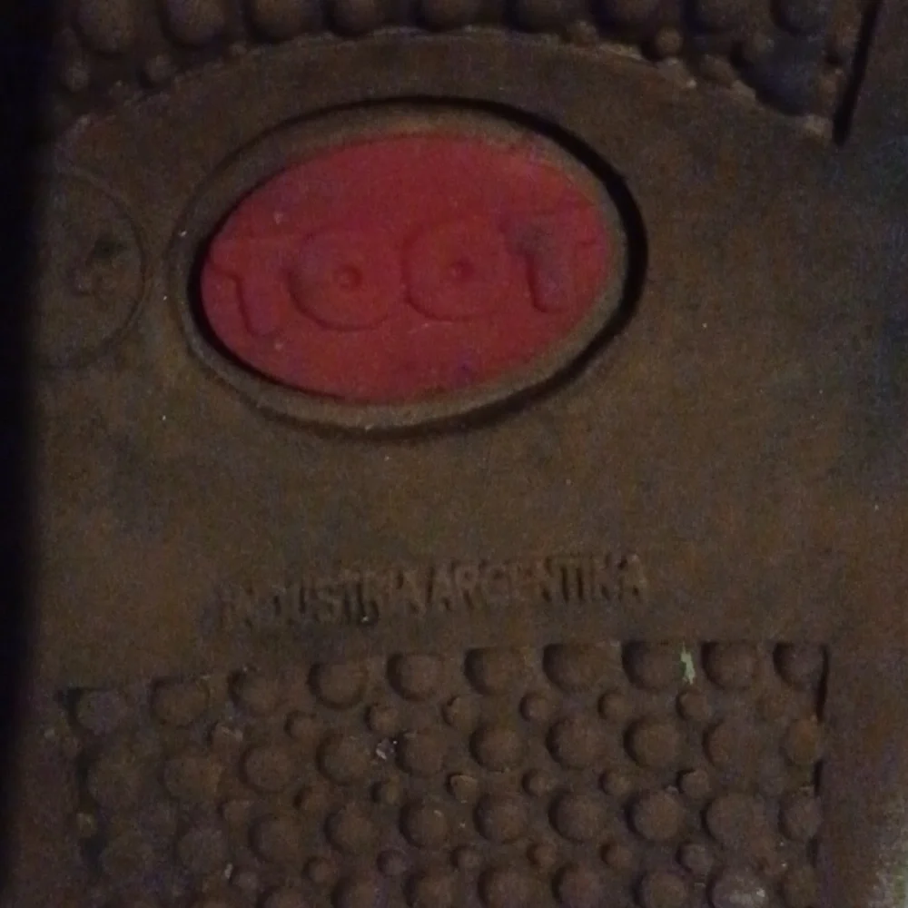 Vintage Toot brand leather suede boots size 24